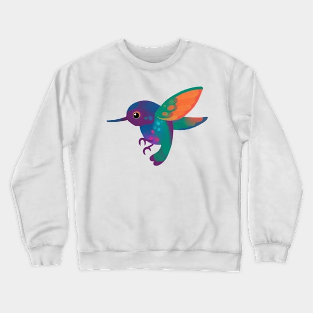 Velvet-purple coronet Crewneck Sweatshirt by pikaole